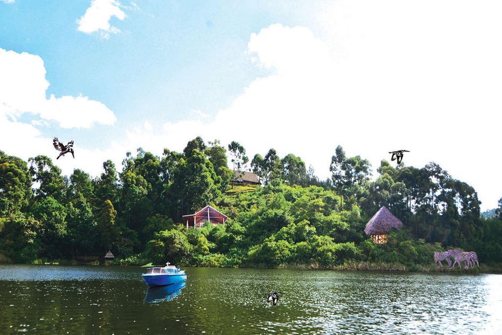 Lake Bunyonyi Eco Resort Chabahinga Екстериор снимка