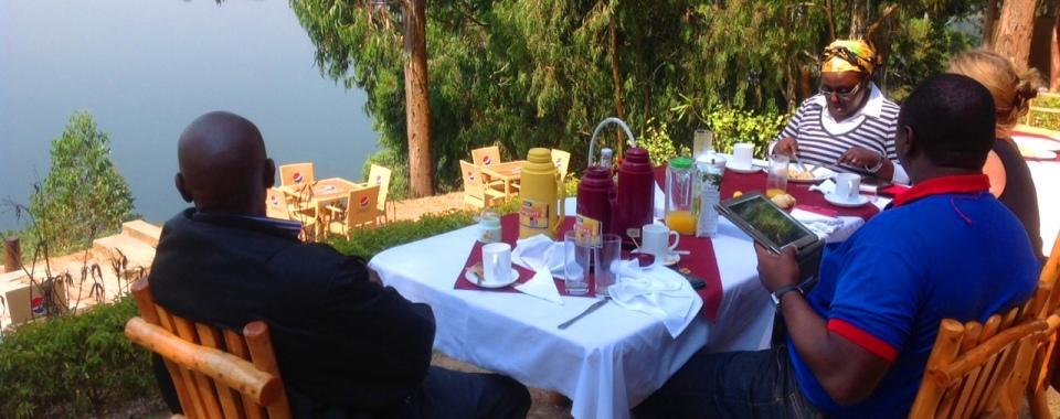 Lake Bunyonyi Eco Resort Chabahinga Екстериор снимка